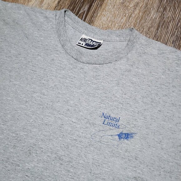 Title: Vintage Aerographic Aéropostale Tarpon Fish Graphic Tee XL Made in USA - Picture 5 of 11